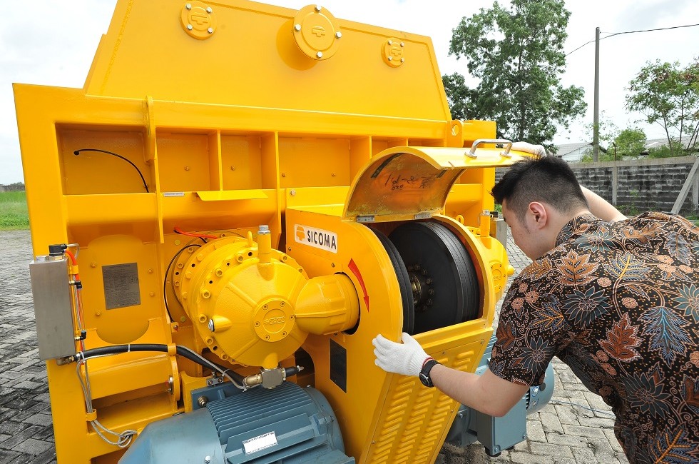 SICOMA Mixers Distribution Warehouse in Indonesia